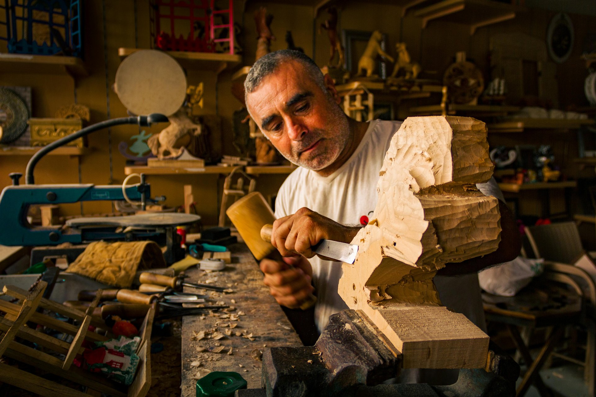 Carpintería artesanal Quiroga — taller de madera en San Juan