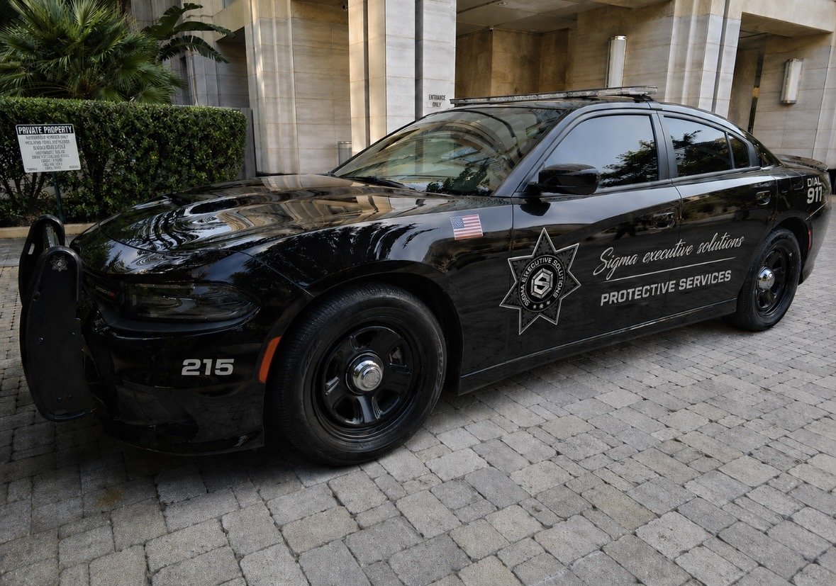 Sigma security team on assignment in Los Angeles