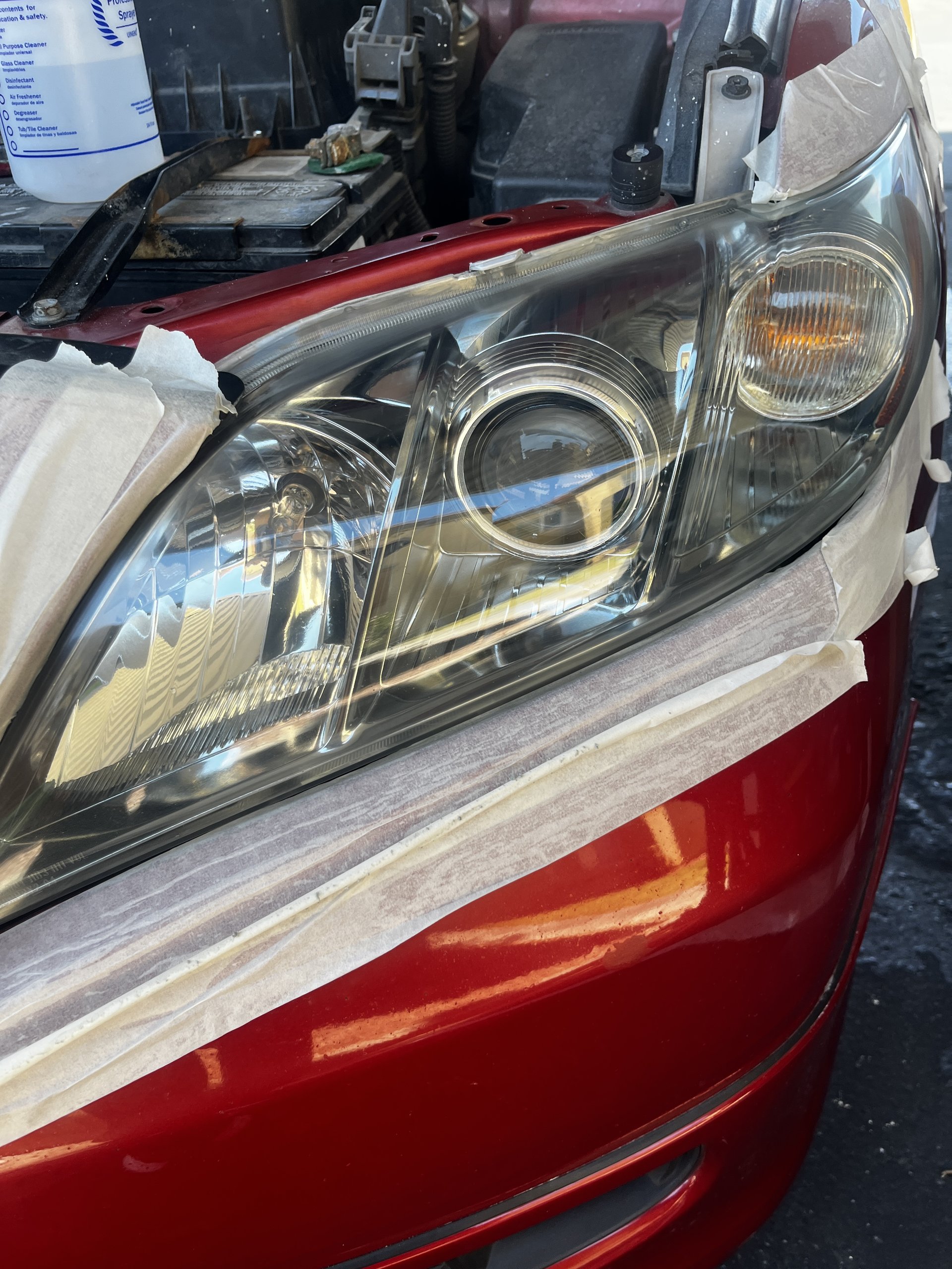 Interior car detailing and cleaning